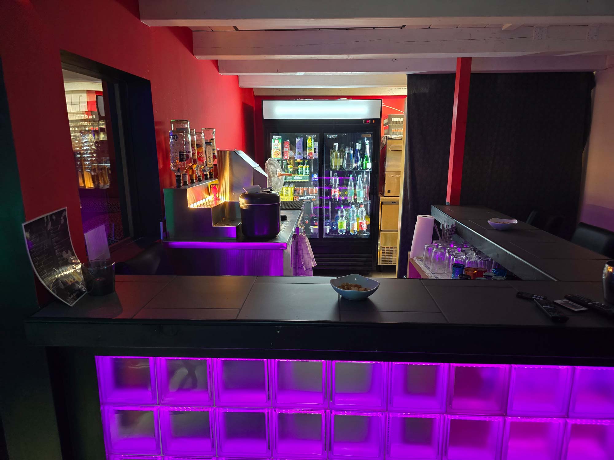 Cocktail-Bar der Kinky Love Lounge