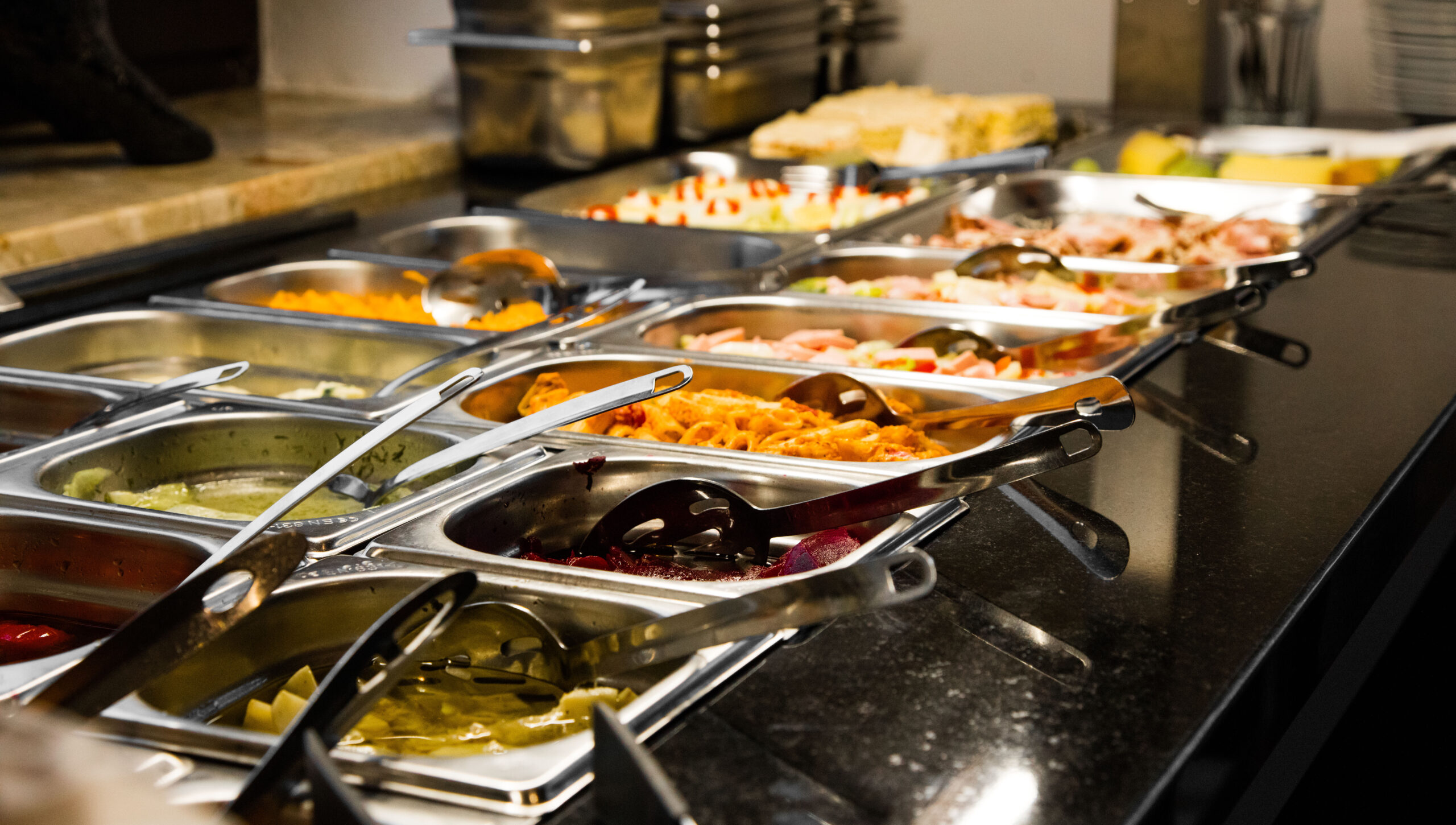 Buffet im Foodroom